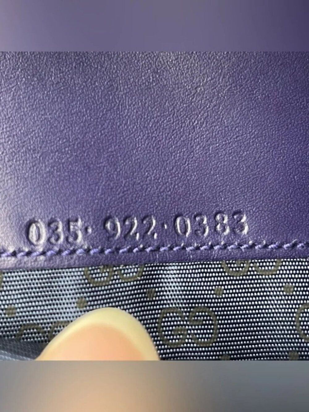 🦄🦄 GUCCI Navy Blue & Royal Ostrich Leather Wallet w/Box 🦄🦄 Pristine Conditio - Picture 10 of 11
